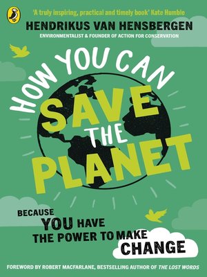 cover image of How You Can Save the Planet